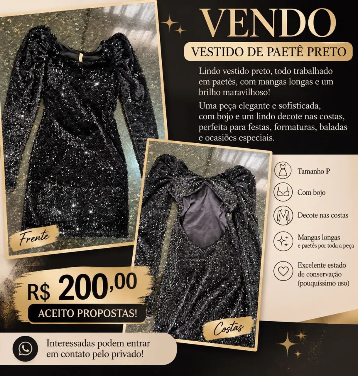 Venda de vestido!