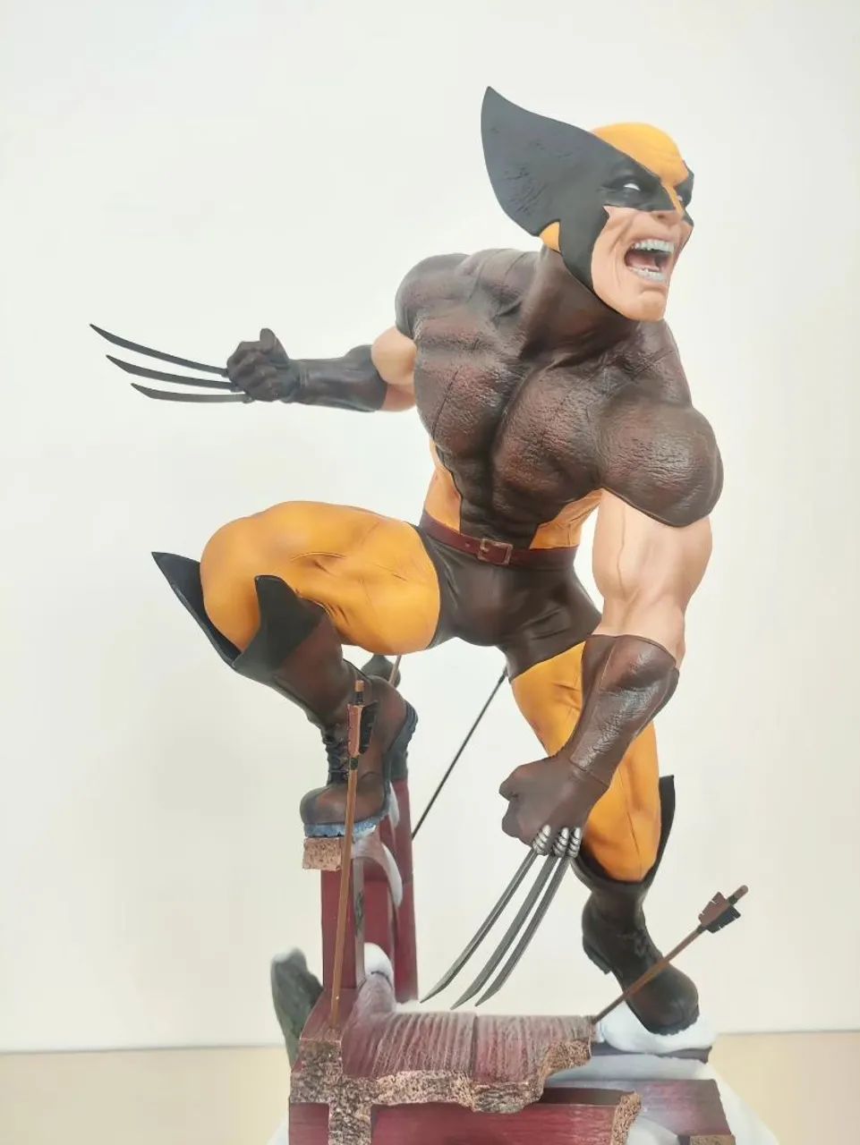 Wolverine Brown Costume 1/4 Sideshow Premium - Foto 3