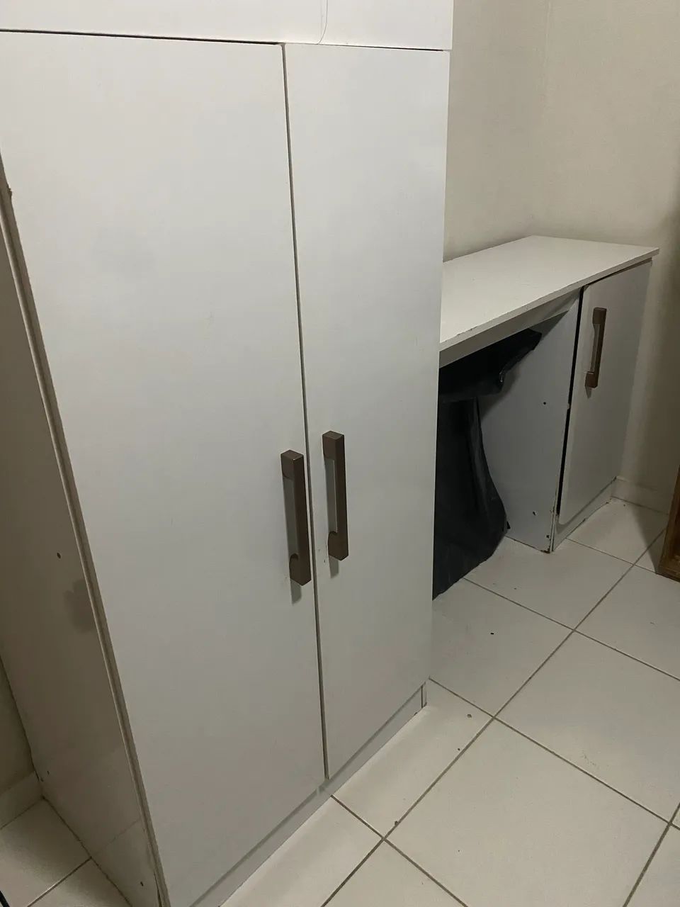 Vendo escrivaninha e armário 