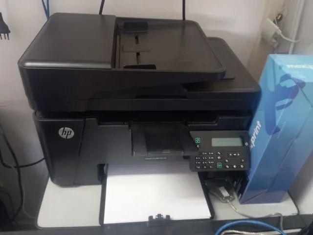 Impressora Laser HP Laserjet PRO MFP M127fn - Foto 2