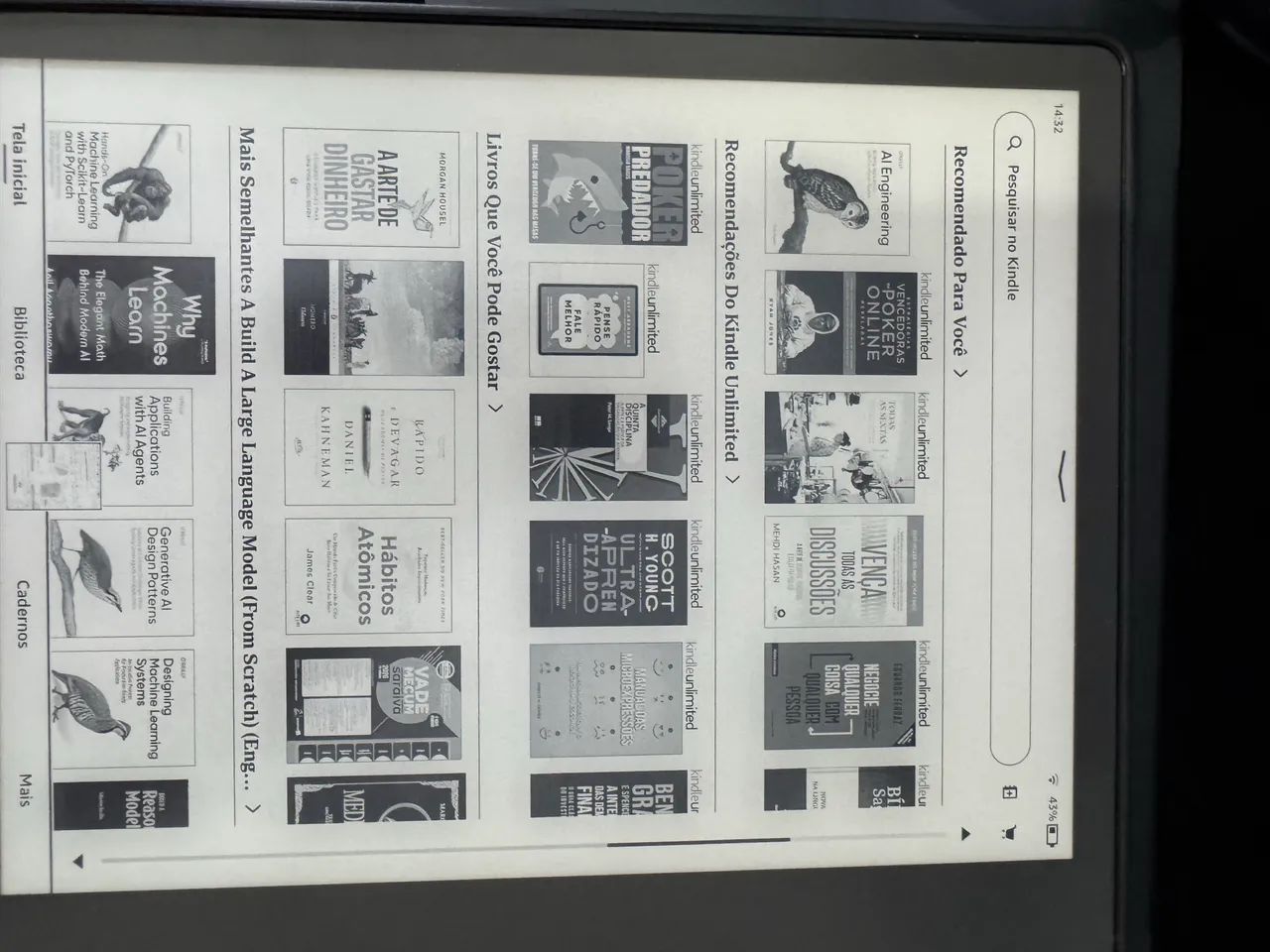 Kindle Scribe 10,2 + Caneta + Capa - Excelente Estado - Foto 2