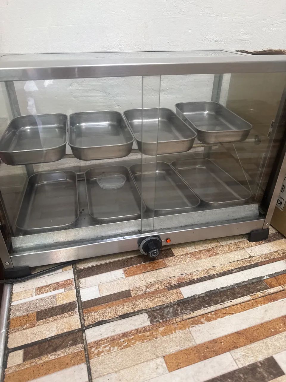 Estufa Expositora de Salgados/Lanches em Inox e Vidro  - Foto 3