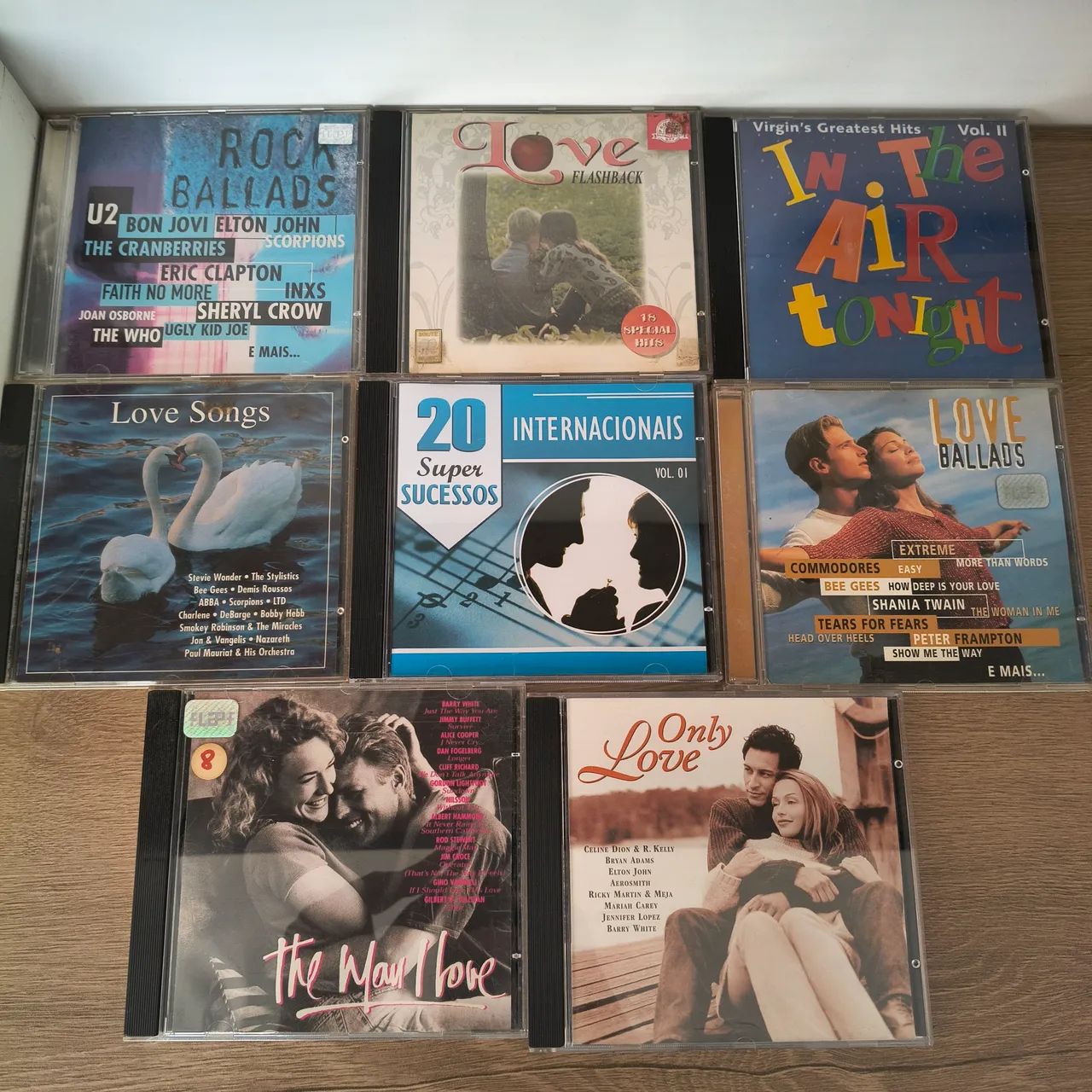 Lote CD - Flashback - 8 Cds 