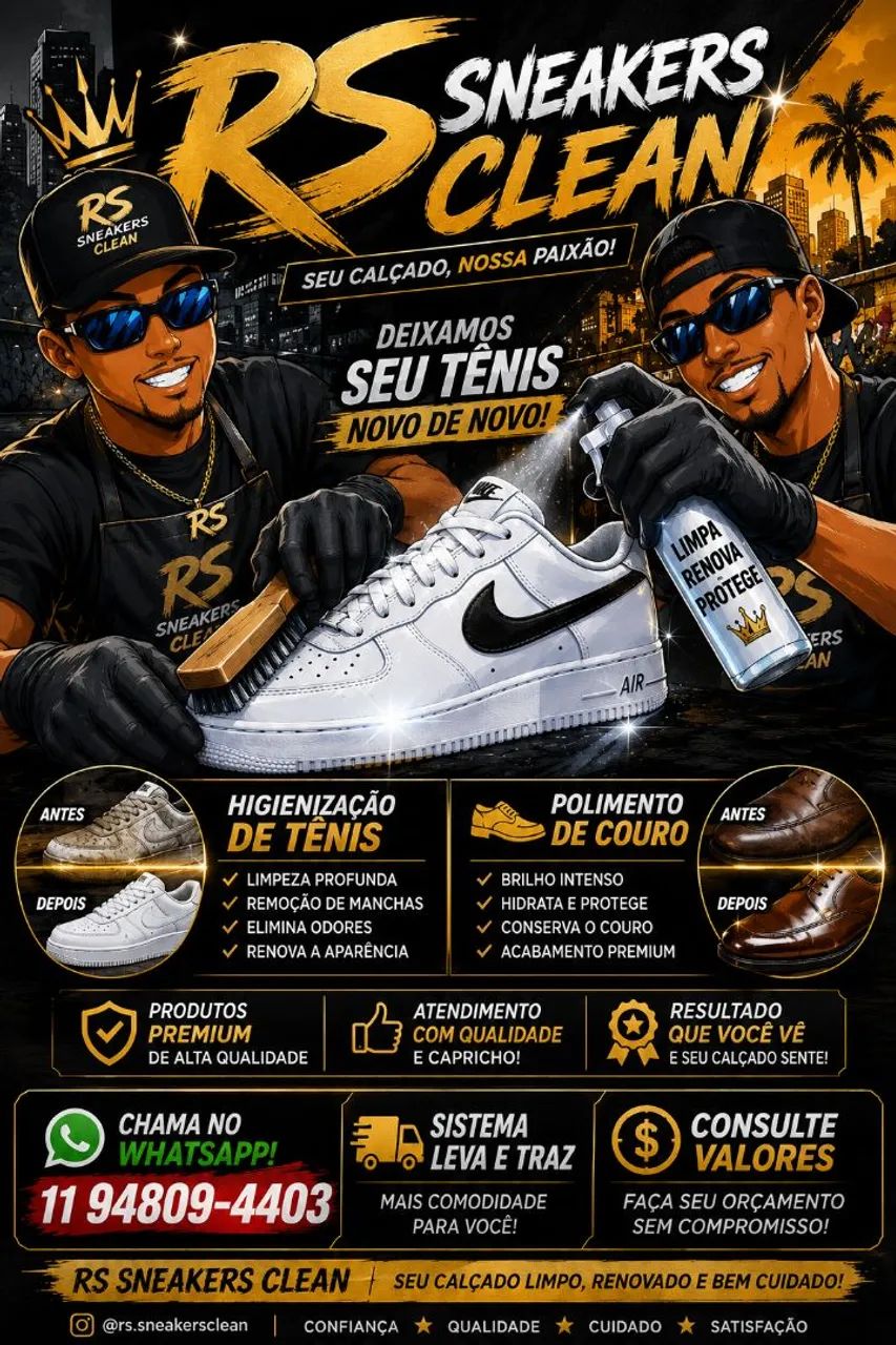 (   RS).Higienização de tenes "
