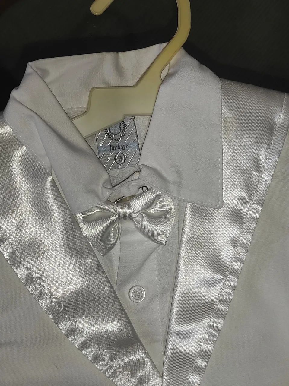 Trajes infantis brancos - Foto 5
