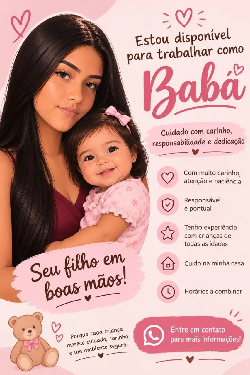 Babá/cuidadora infantil