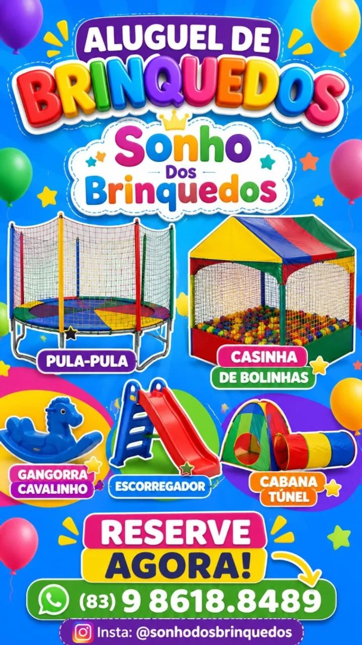 Diversão da sua festa 1