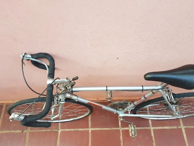 Bicicleta Caloi 10 Ano 1972 Restaurada Prata - Foto 5