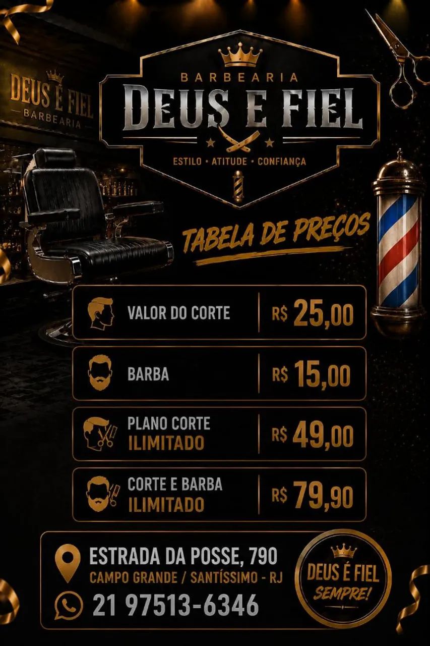 Barbearia Deus è fiel  - Foto 2