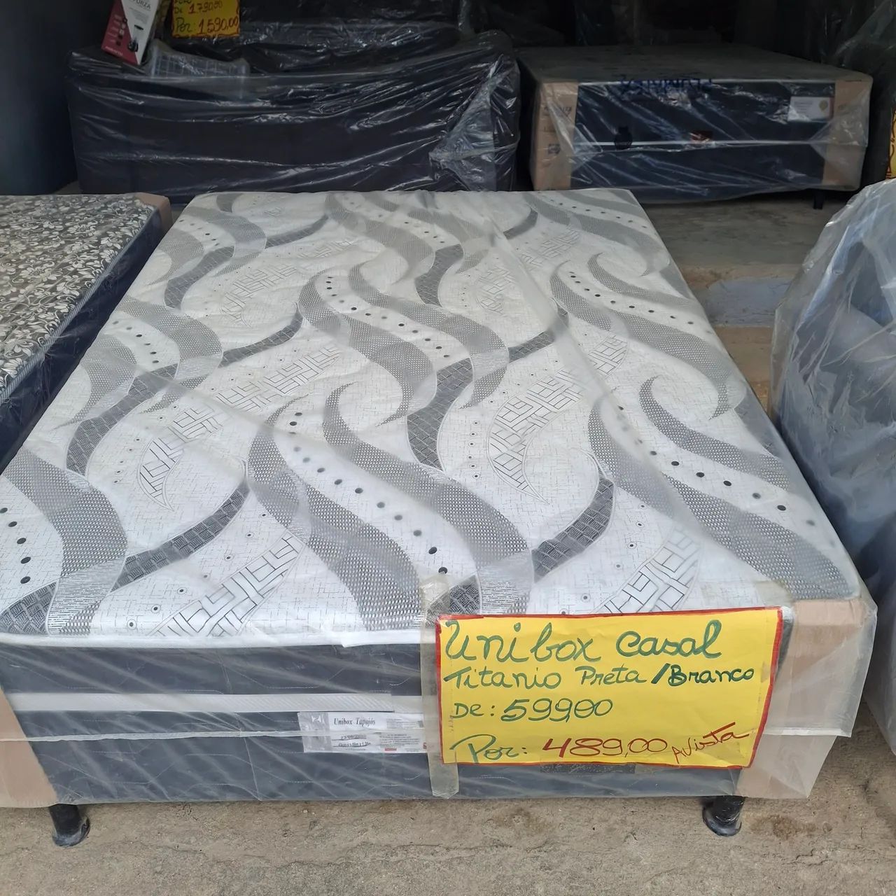 Cama box de casal