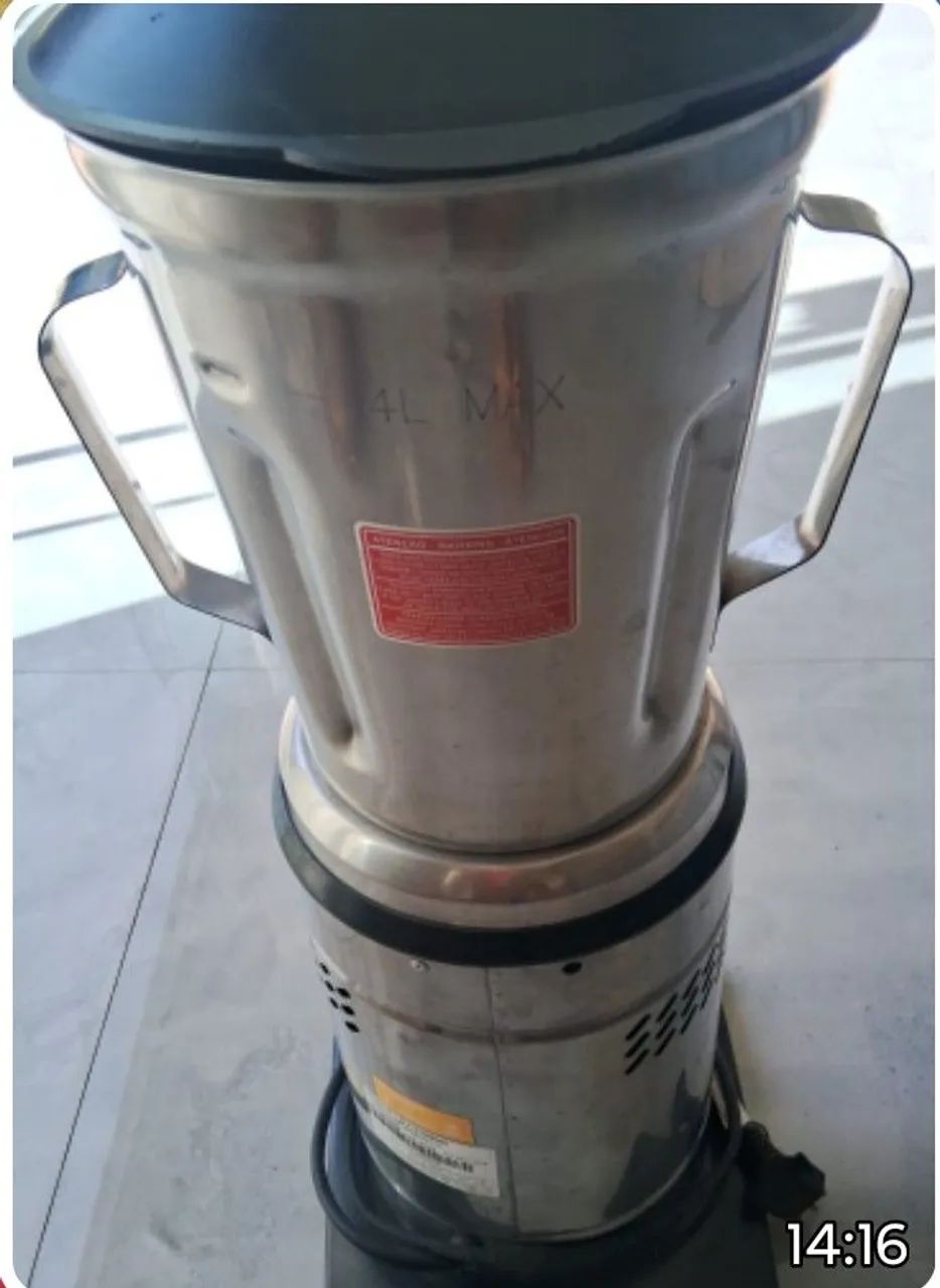 Vendo liquidificador industrial 4 litros Metvisa - Foto 3