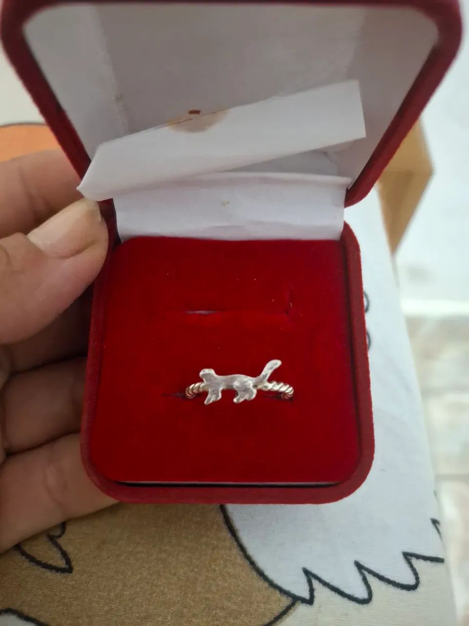 Colar + anel de gatinho  - Foto 2