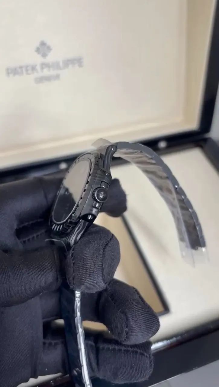 Relógio Patek Nautilus Clone + Caixa Completa - Foto 4