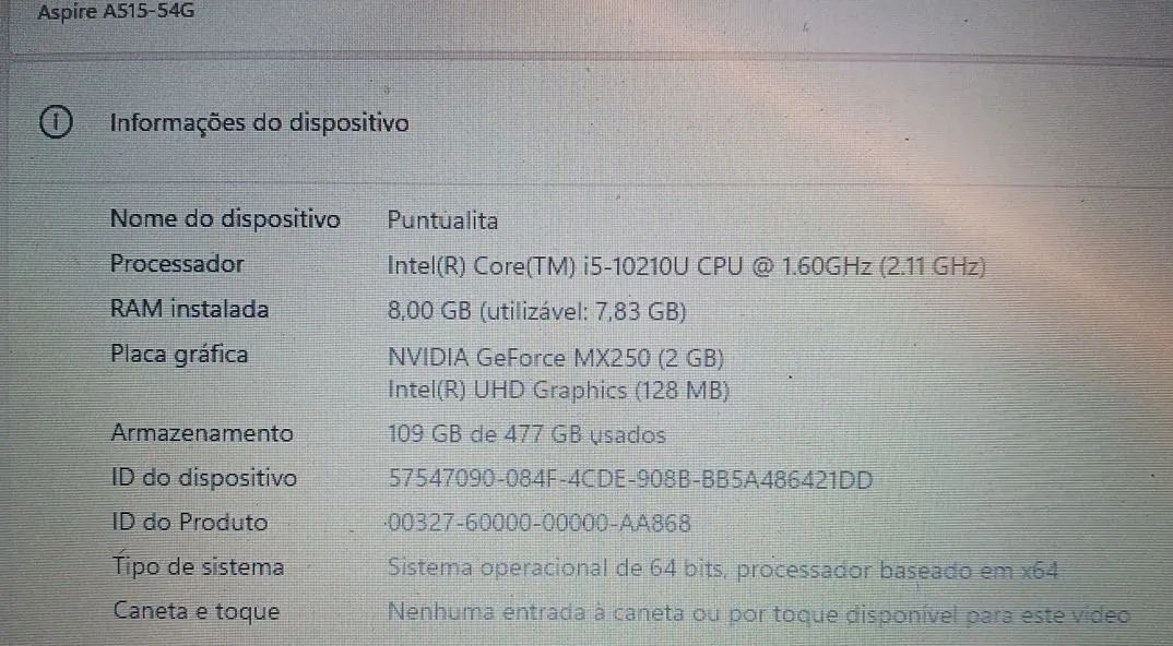 Notebook Acer Aspire I5 - Foto 5