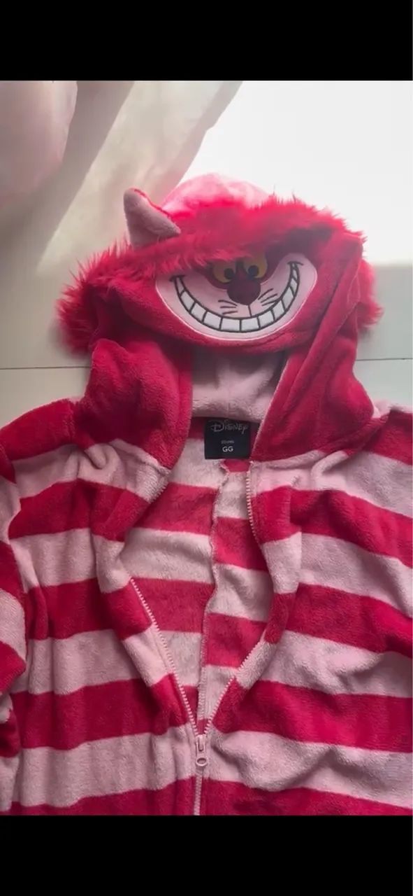 pijama gato risonho (disney)