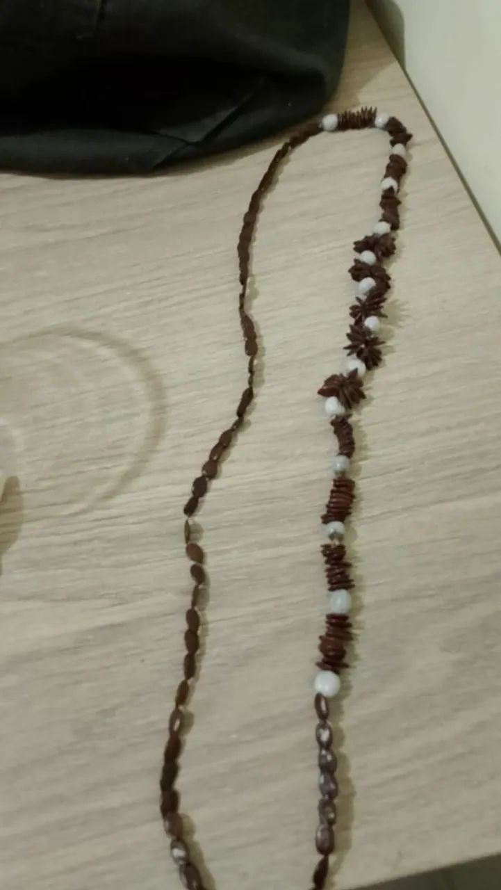  Colares Indiginas Trabalhado com sementes CURANDEIRA  - Foto 3