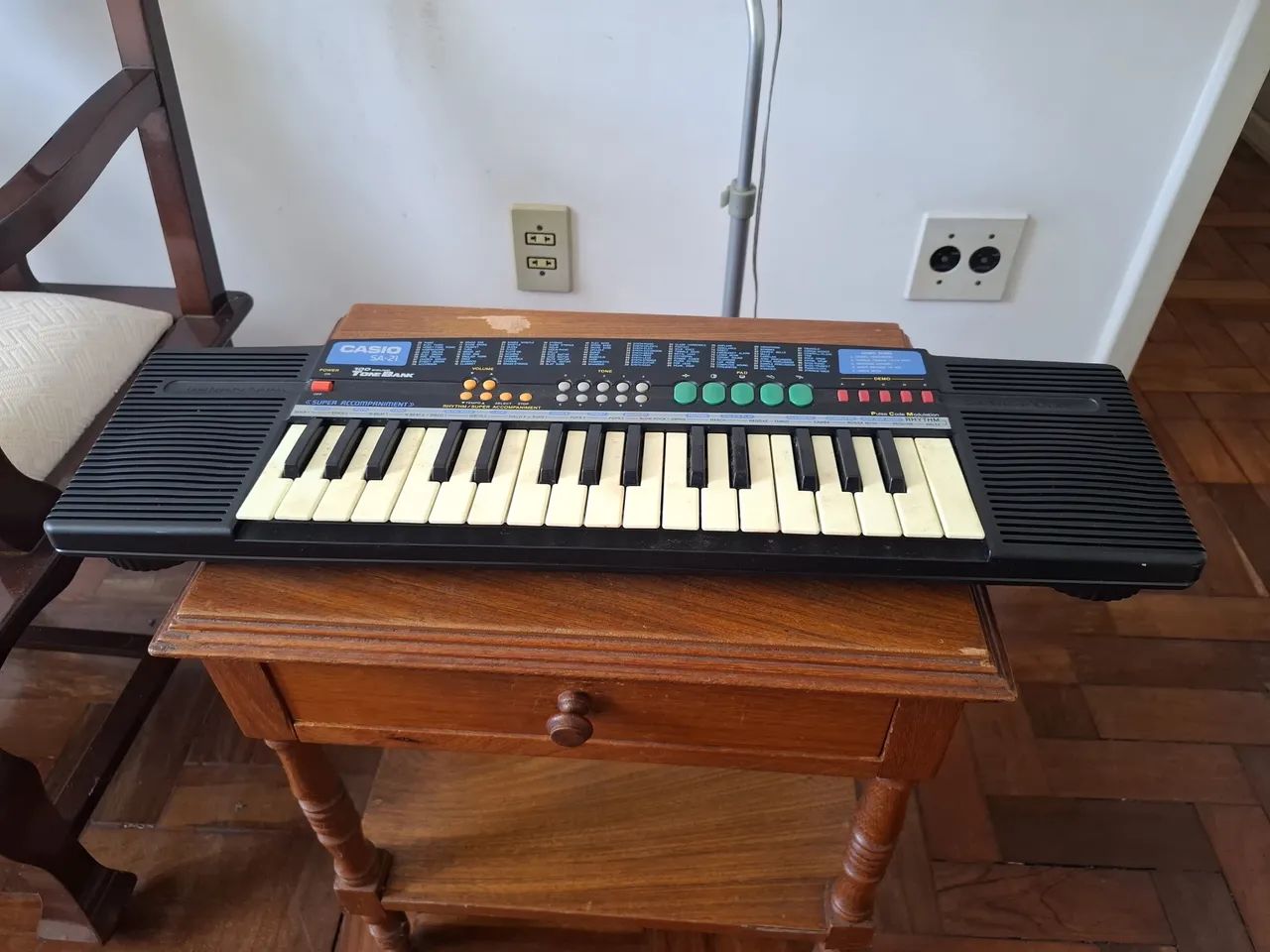 Teclado Casio SA-21 Vintage - Instrumentos musicais - Tijuca, Rio