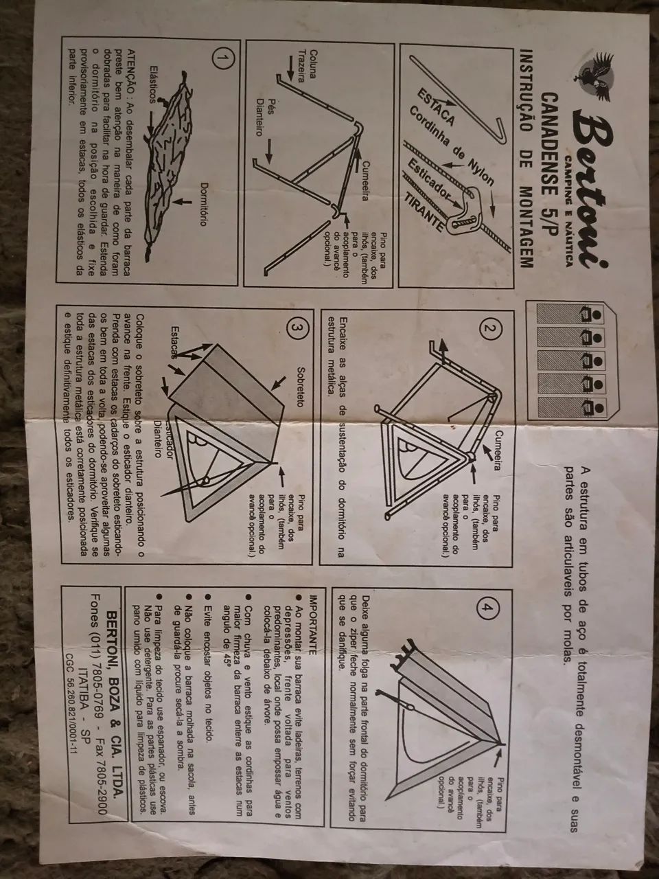 Barraca de Camping Canadense 5 pessoas OPORTUNIDADE  - Foto 2