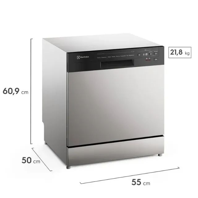 Lava Louças Electrolux 8 Serviços Nova Lacrada