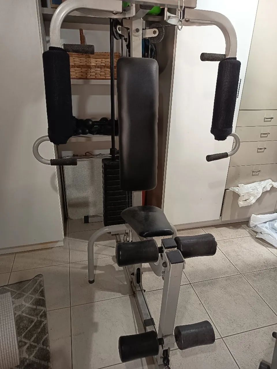 Máquina para musculação multifuncional 