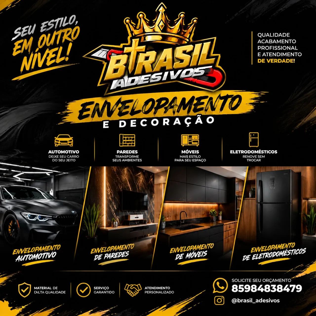 Adesivação/Envelopamento 