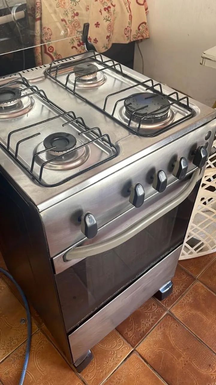Fogão inox 4 bocas - Foto 2