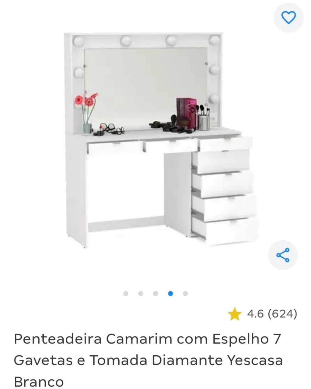 Penteadeira nova, na caixa, nunca usada. - Foto 2
