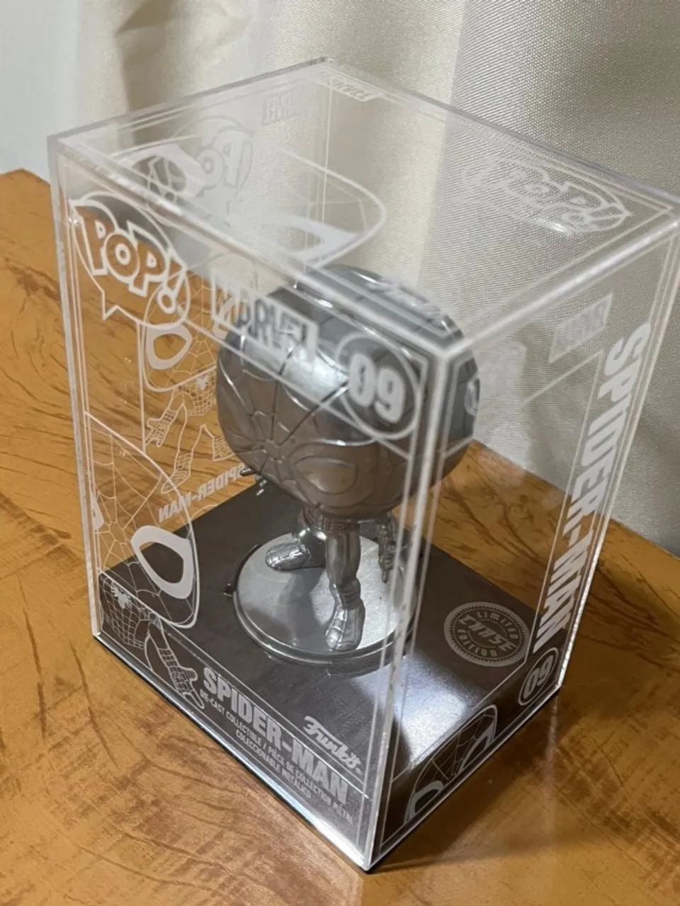Funko Pop! Die-Cast ORIGINAL Spiderman #09 (CHASE) - Foto 5