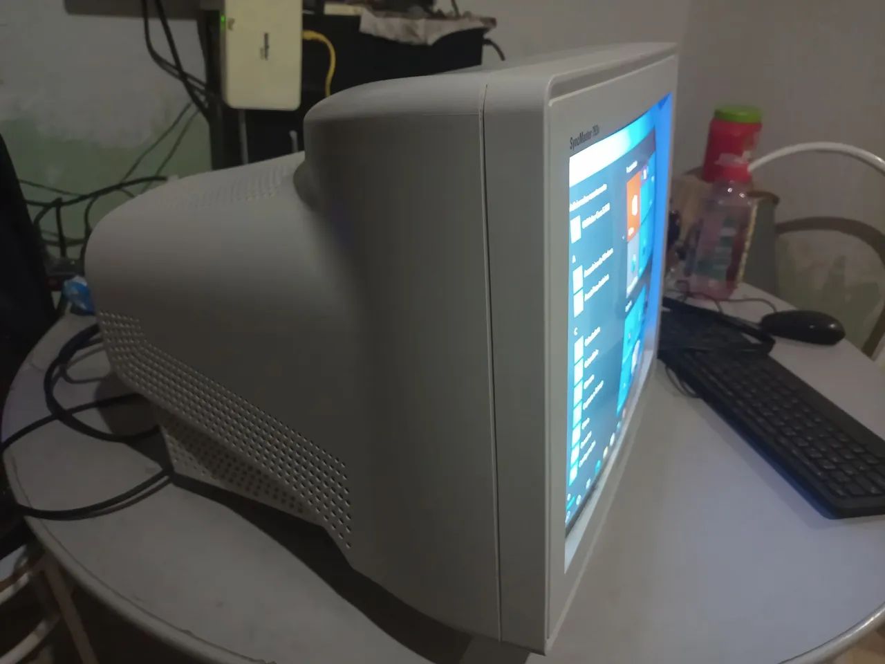 Monitor CRT Sansung 17 polegadas branco, - Foto 5