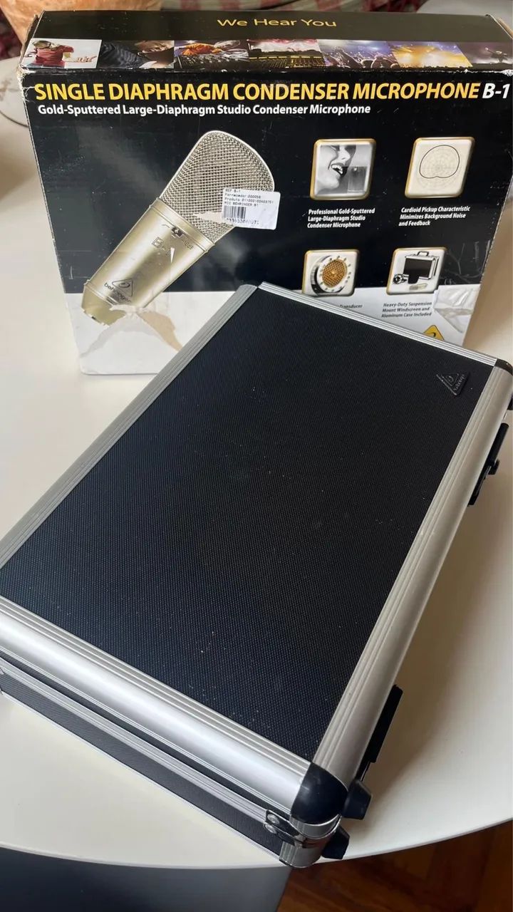 Microfone Condensador Behringer B-1454806670620774402