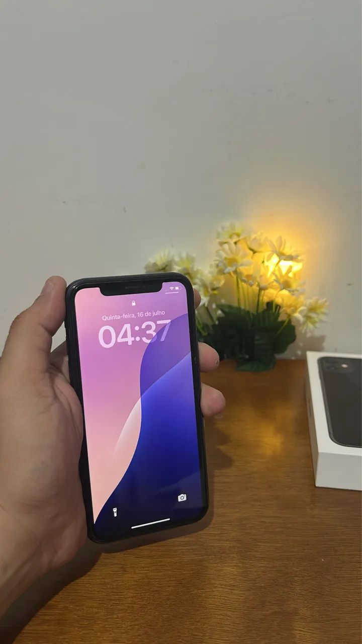 iPhone 11 Preto - 64GB / Face ID ON - Foto 4
