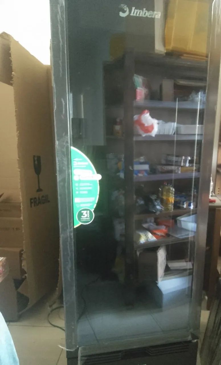 Refrigerador expositor Imbera VRS 16  485 L sem uso