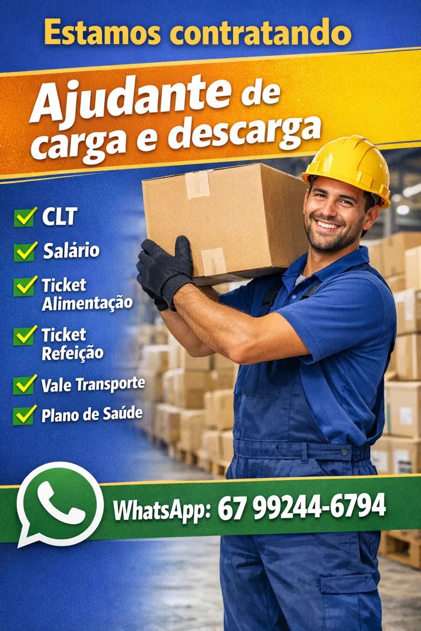 Ajudante de carga e descarga 