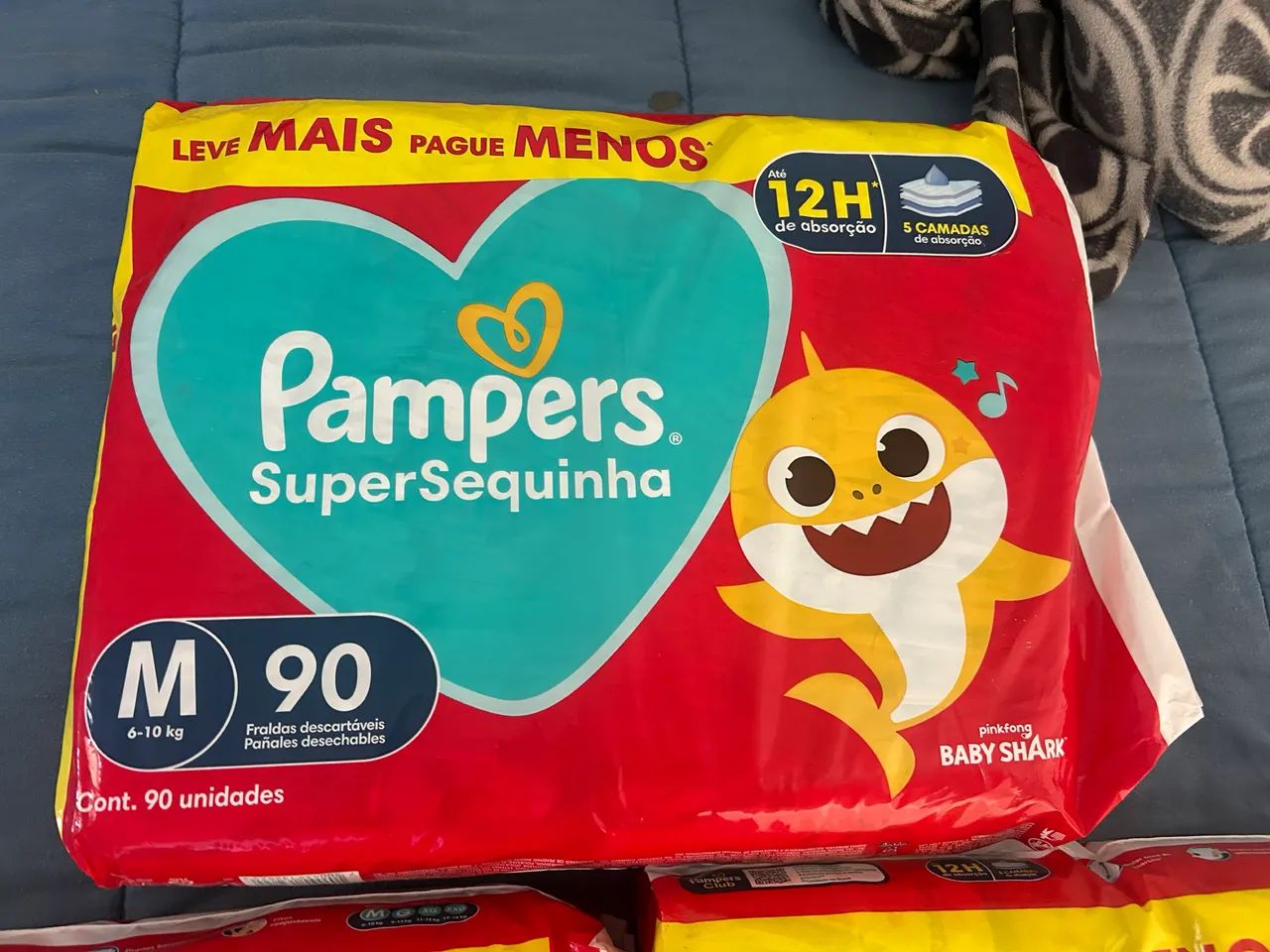Fralda Pampers SuperSequinha M  - Foto 2