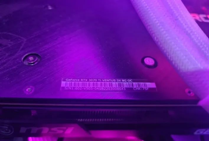 RTX 3070 TI - MSI Ventus - 8 GB - Foto 4