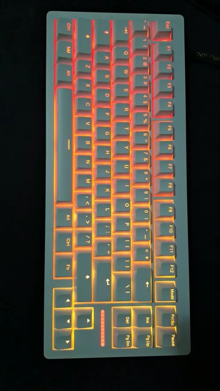 Teclado Wooting 80HE Zinco *ZERADO ! 