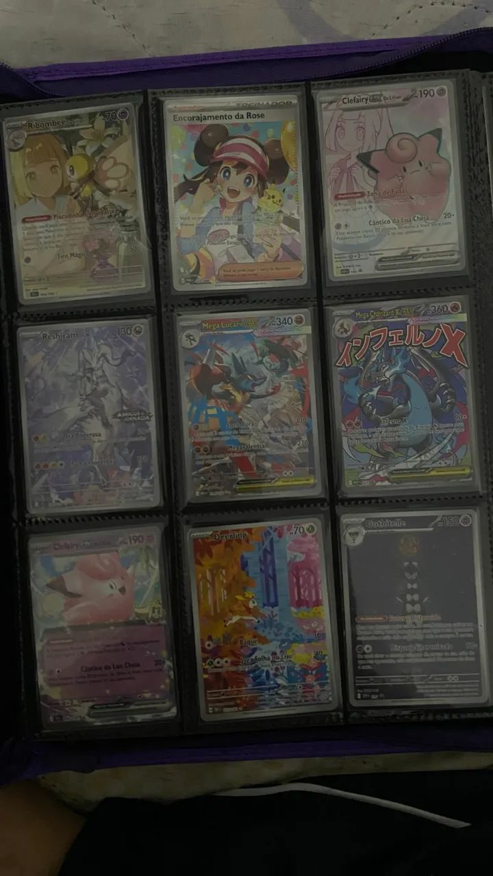 Cartas Pokémon - Escolha a sua