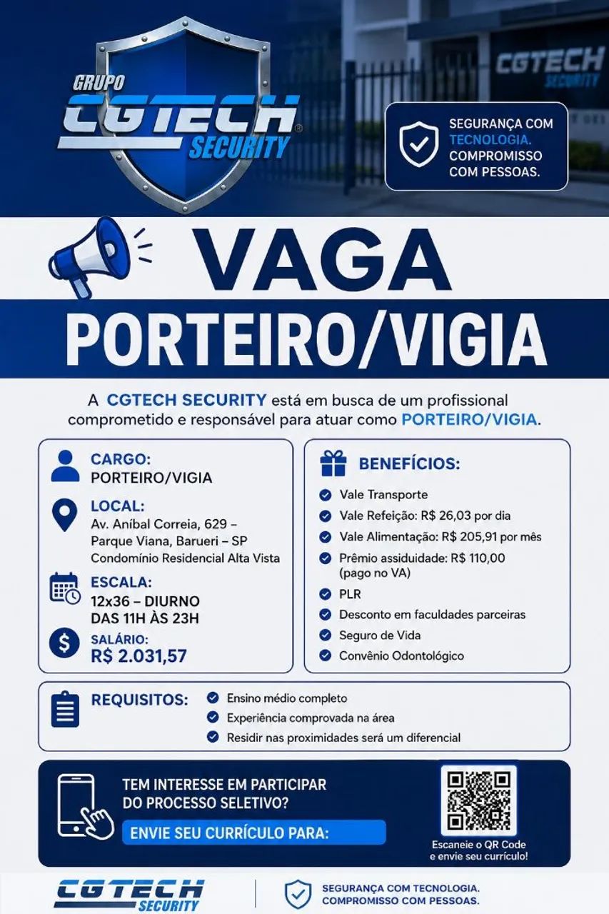 Porteiro/Vigia
