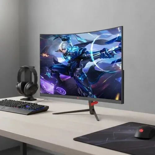 Monitor Para Computador Led Curvo 27? Polegadas Full HD 100Hz - Foto 3