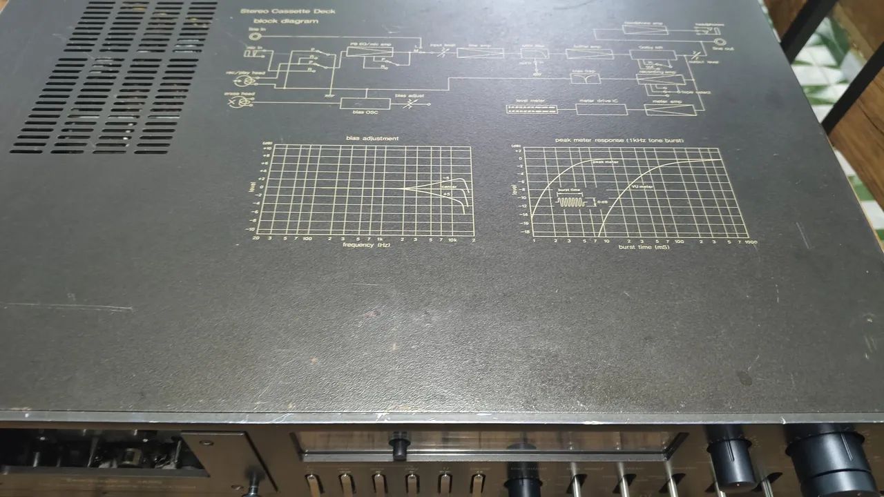 Tape deck technics M85 SX HEAD LOCK QUARTZ  - Foto 4