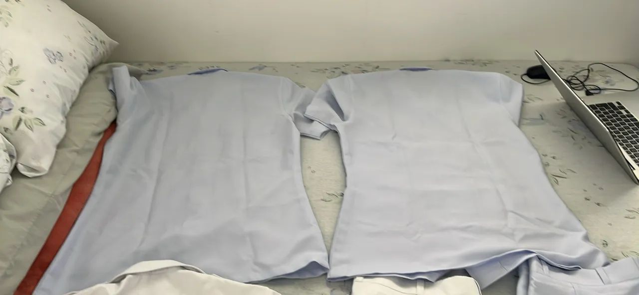 Kit Fardamento Militar Completo (Camisas, Calças e Cinto) - Excelente Estado - Foto 4