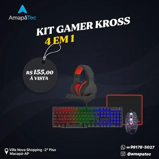 Kit Gamer Kross 4 EM 1