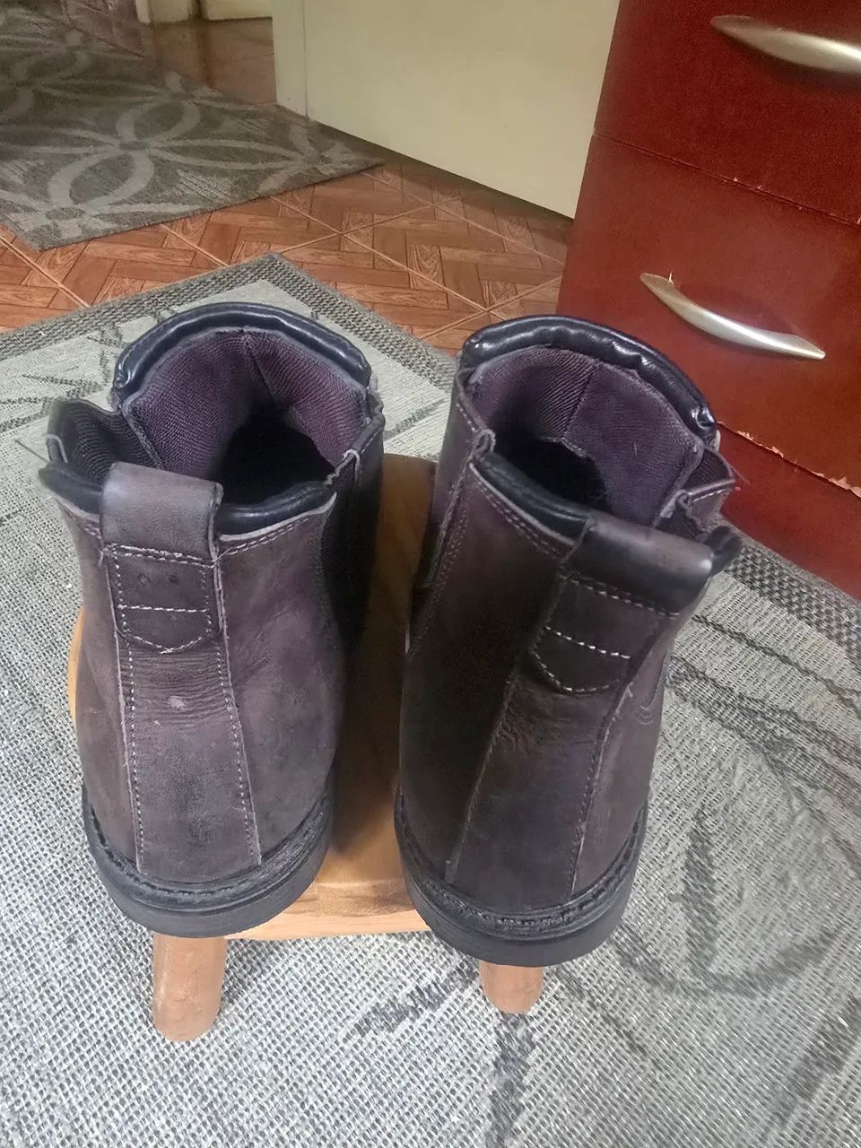 Bota Couro legítimo Marrom  - Foto 3