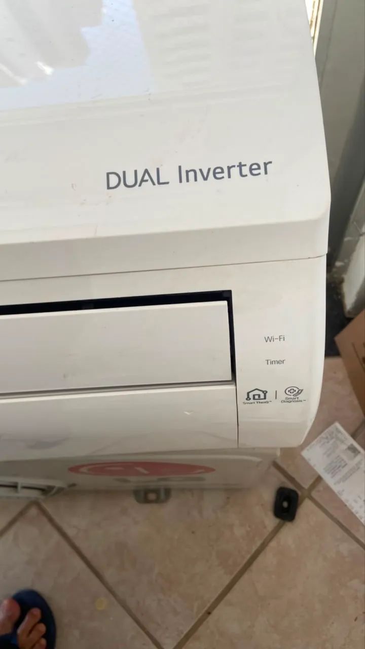 Ar condicionado split LG Inverter 9.000 BTUs  - Foto 3