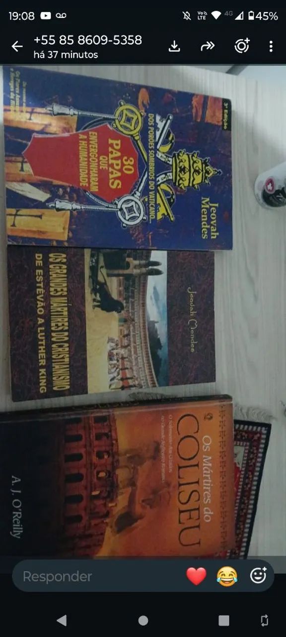 Livros bíblicos  30 cada