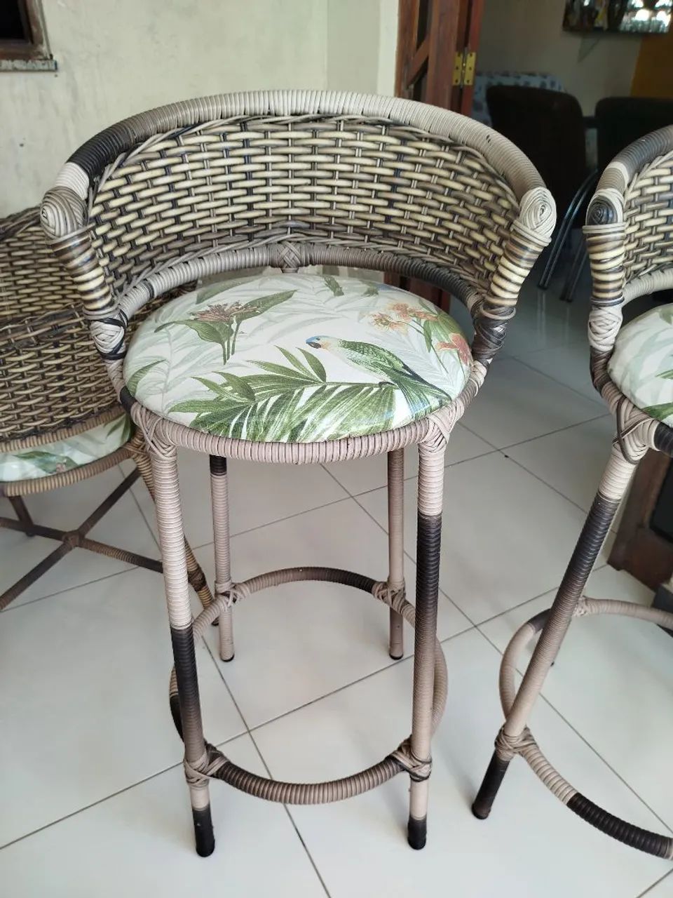 Banquetas em vime - Foto 2