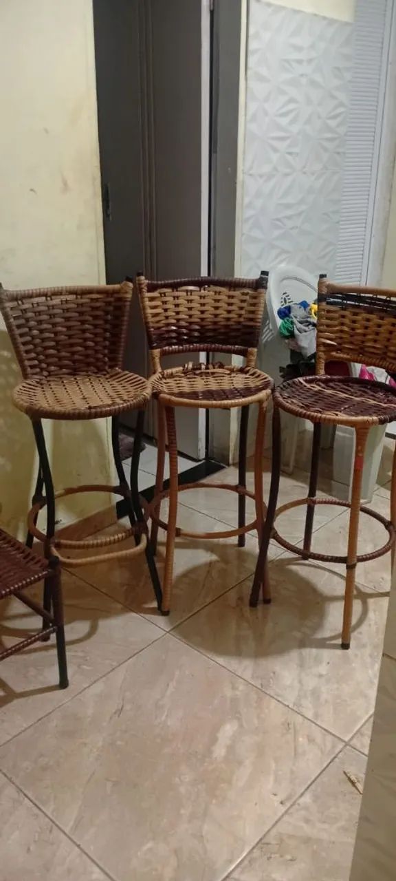 Kit de cadeiras para balcão 