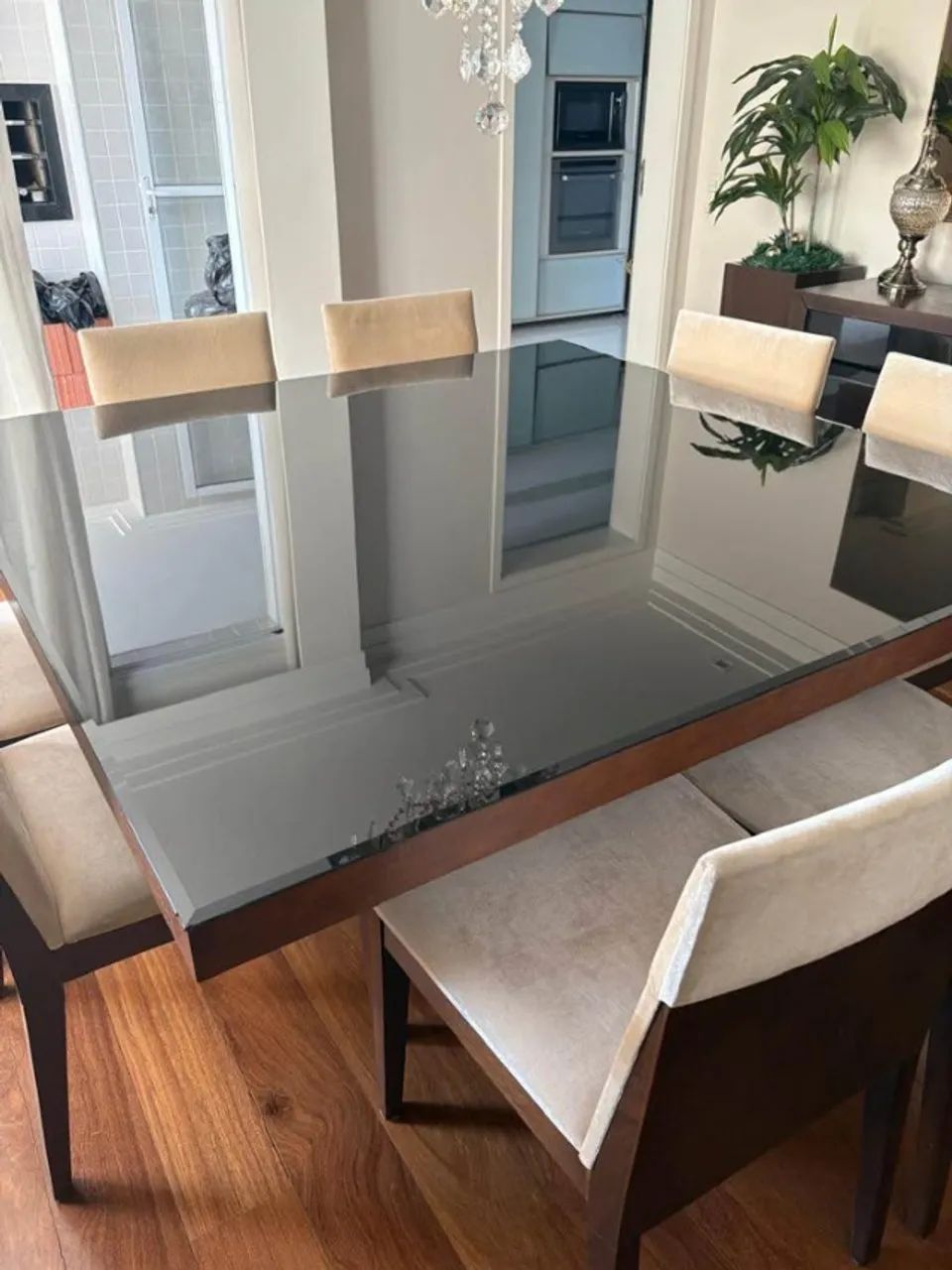 Mesa de jantar com 8 cadeiras  - Foto 3