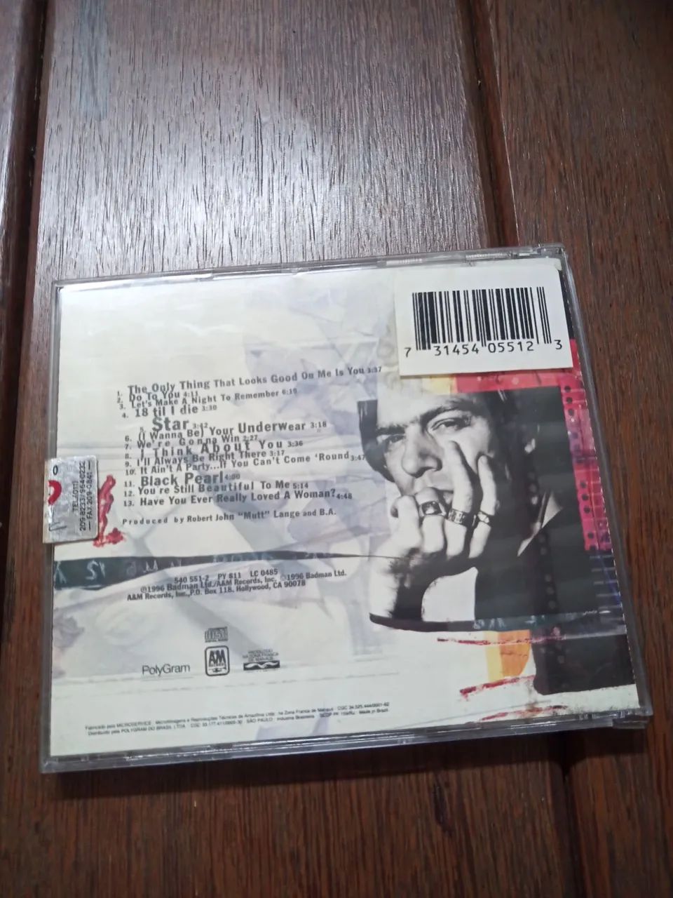 Cd Bryan Adams 18 til i die (1996) - Foto 2