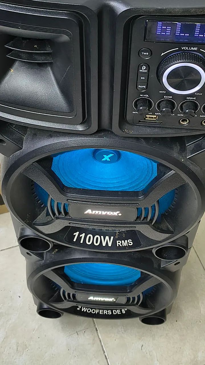 Caixa de som Amvox aca 1101